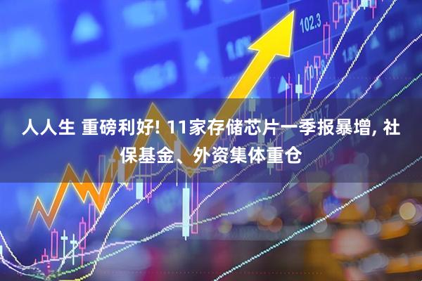 人人生 重磅利好! 11家存储芯片一季报暴增, 社保基金、外资集体重仓